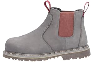 Amblers Safety Womens/Ladies AS106 Sarah Slip On Leather Safety Boot (4 UK) (Grey)
