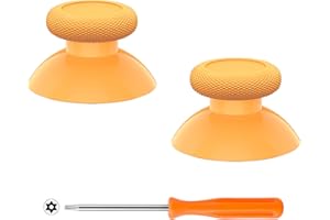 eXtremeRate Joysticks para Xbox Series S X Control Palancas Analogicos Joystick Reemplazable para Xbox One Repuesto para Pulgar Thumbsticks para Xbox One S/X/Estandard/Elite Mando(Amarillo)
