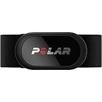 Polar H10, Sensore di Frequenza Cardiaca Toracico, Unisex, con Trasmissione ANT+ e Bluetooth, con Memoria Interna, Impermeabi