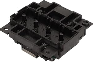 ANGGREK Tête d'impression Epson, Tête d'impression Couleur L301, Boîtier ABS Solide, Jet d'encre Transparent, Tête d'impression Me401 pour L300 L303 L351 L355 L210 Me303