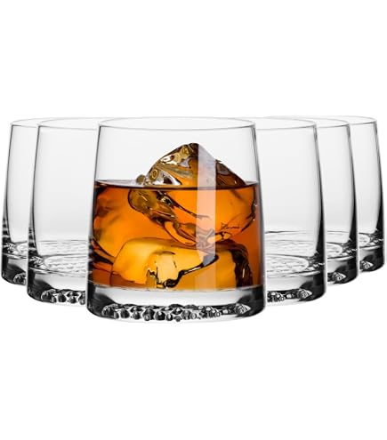 4 Topkapi Whisky Glaser McAlnwick – Bleifreies Kristall, 400 Ml, Spülmaschinenfest