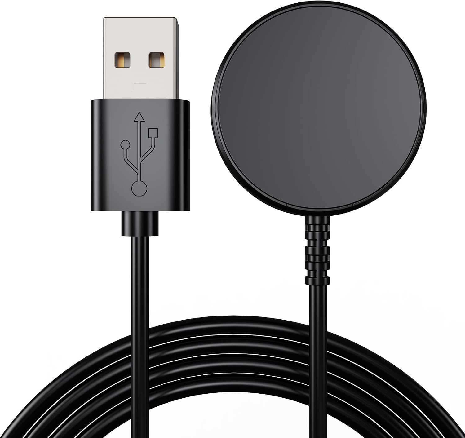 Charger for Samsung Galaxy Watch Charger Compatible with Galaxy Watch 8/8 Classic/Ultra/7/6/6 Classic/5/5 Pro/4/4 Classic/3/Active 2/Active/FE USB A Magnetic Charging 100cm