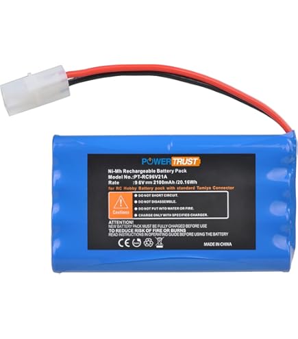 CBB 9.6V 2400mAh Ni-MH Battery Pack With EL-2P Connector For RC Toys And Electronics