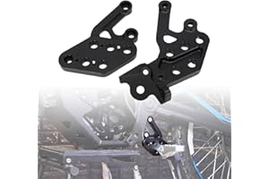 RUNFARR Supporto Pedane per Talaria Sting, Kit Poggiapiedi Abbassamento Regolabili per Talaria Sting Talariasting MX3/MX4 Electric Dirt Bike