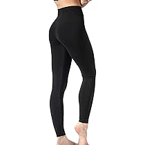 Leggings Donna Pancia Piatta Made In Italy - Vita Alta, Microfibra Senza Cuciture, 92% Poliammide, 8% Elastan - Foto 3