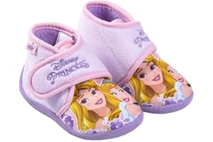 CERDÁ LIFE'S LITTLE MOMENTS, Zapatillas Casa Princesas Bella y Cenicienta-Licencia Oficial Disney Niñas