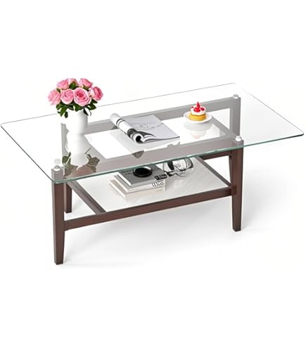 ASTIMESA Tavolo da Cucina, Metallo Vetro Legno, Bianco, 80x40cm
