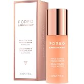 FOREO Supercharged firming serum, three times effective &ndash; conductive gel &ndash; hyaluronic acid and squalane &ndash; facial moisturizing serum &ndash;