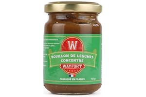 Concentré de Bouillon de Légumes 100% Naturel, 160g - Sans Conservateurs ni Additifs - Idéal pour Soupes, Sauces, Plats Mijotés, Grillades et Toutes vos Recettes Culinaires.
