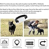 TKSTAR Haustier GPS Tracker mit Kragen, Mini Wasserdichtes GPS Ortung