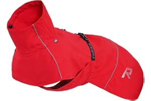 Rukka Pets HAYTON ECO - Chubasquero para perros clásico rojo 60