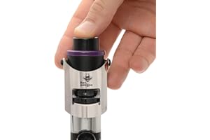 Bar Amigos® Champagne Pressure Stopper Purple Pourpre – Pression Bouchon Pour Bouteille de Champagne et Vin Pétillant Saver Pump Sealer Preserver Avec La Technologie Brevetée Et Innovante Rappel Date Commutateur Pour garder votre bouteille de vin mousseux frais pour 7 Jours Plus - 3 ans de garantie de satisfaction