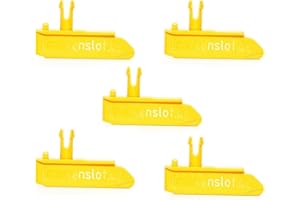 GOKarli Leitkiel Leitkeil Frankenslot V3.0 für Carrera Digital 132 Digital 124 Exclusiv Evolution Orange (5 Stück)