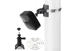 TYEYOBER Support Mural réglable à 360 ° pour caméra Intérieur et extérieur Blink 4ème génération/Blink 3ème génération/Blink XT/XT2/Blink Mini avec 4 Anneaux de Serrage réglables，Blink Caméra Support