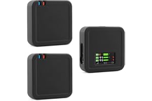 JCMOYUTY Schutzhülle für Rode Wireless Pro Lav Mikrofon, Silikon-Schutzhülle (3 Stück, schwarz)