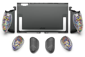 Savage Raven by Skull & Co. FissionGrip: Dockable Split Protective Case for Nintendo Switch 2 (2025), Slim PC Shell with Deta