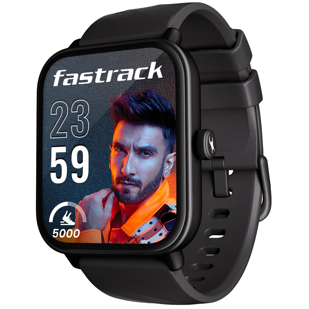 Fastrack Limitless Glide Advanced UltraVU HD Display|BT Calling|ATS Chipset|100+ Sports Modes & Watchfaces|Calculator|Voice A