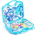 Toys Treasure We Deliver Smiles 14 Pcs Doctor Play Set For Kids|Pretend Play Doctor Set With Foldable Suitcase For Boys/Girls|Doctor Set For Kids 3+ Yrs|Plastic Doctor Kit Toyset|Best Birthday Gift
