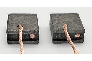 KRAFTFELD 1 paio di spazzole di carbone per Metabo 15-125,14-125,15-150,17-125,17-150,WE,WEV,WEBA,HD,Quick