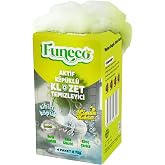FUNECO Klozet Tuvalet WC Temizleyici, 1 Kutuda 4 Paket (300g), Aktif K&ouml;p&uuml;kl&uuml;, Doğa Dostu, Limon