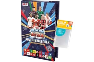 ‎COLLECT-IT.DE MY HOME OF CARDS + TOYS Bundle mit Match Attax Bundesliga 2025/2026-1 Adventskalender Fussball Karten + Exklusive collect-it Hüllen