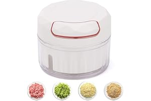 Mini Machine à Ail Presse-Ail Multifonctionnel Machine à Ail Manuelle Hachoir à LéGumes Multifonctionnel Hachoir A Viande MéLangeur Oignon Fruit Herbe Salade Gingembre Hachoir D'Ail Avec Le Mixeur