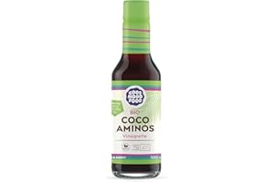 goodmoodfood Bio Coco Aminos Vinaigrette 500ml - Vegan, Glutenfrei, Ölfrei, Salzfrei - 100% Bio Naturprodukt von den Philippinen, aus Kokosblütenessig & Kokosblütensirup - Dressing, Marinade, Topping