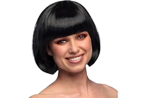 Boland - Perücke Cabaret, mittellang, Bob mit Pony, Kunsthaar, Frisur, Themenparty, Karneval, Mottoparty, Kostüm