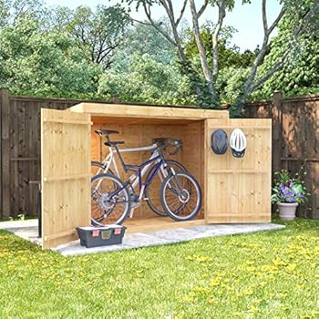 6ft x 3ft wooden shiplap garden shed: amazon.co.uk: garden