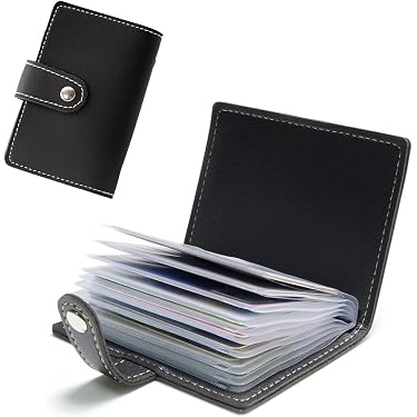 Portefeuille Noir Homme Compact - Protection RFID - Cuir - Porte-cartes + Billets