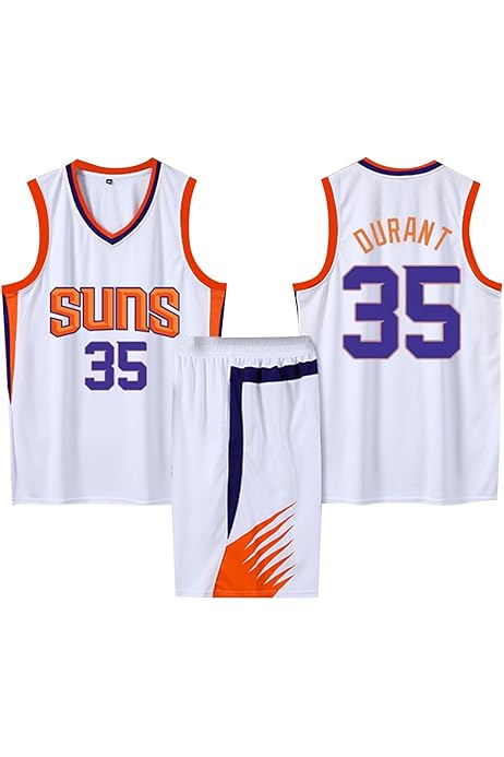 Completo Basket Bambino DaceStar - Maglietta E Pantaloncini Rosso, Taglie 6-14 Anni - Foto 5