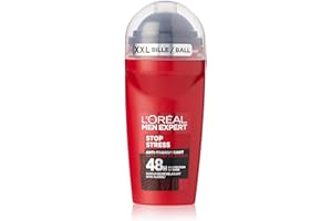 L'OREAL PARIS L 'Oréal Men Expert Stop Stress Antiperspirant 48H Roll-On, 50 ml