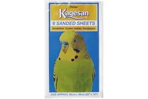 Kagesan Bulk Sanded Sheets White 22 X 12 (55 X 30cm), clear