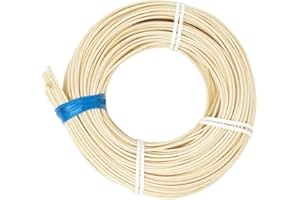 famos Peddigrohr Blauband Beste Qualität Flechtmaterial Peddig Natur Verschiedene Stärken ca. 125g (2,5mm)