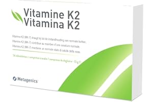Metagenics Vitamina K2 - Contribuisce alla Normale Salute delle Ossa - 56 Compresse