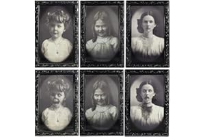 JAODFK Halloween Decorazioni Casa 3 PCS Addobbi Kit 3D Foto Bambini Gadget Scheletro Esterno Horror Accessori Ragnatela Decorative Giardino Teschio Porta Giocattoli per Bambini