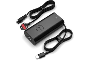 MAXPOR New Slim 65W USB C Laptop Charger for Dell Latitude 5420 5520 5320 5430 7420 7430 7410 5530 5440 5410 7320 XPS 12 13 7390 9350 9370 9380 Chromebook 3100 5190 3380 Type C Computer Power Cord Adapter