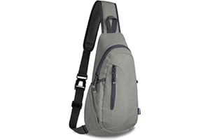 TITECOUGO Leichte Brusttasche Kleine Umhängetasche Leichter Crossbody Rucksack für Männer Frauen und Kinder Schultertasche für Sport und Outdoor
