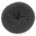 iLuLu Beauty 1 Piece Hair Styling Mesh Chignon Donut Bun Shapers Black Color Small Size (6-7cm Diameter)