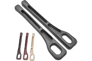 Eastrise Vehicle Mounted Gap Leak Proof Filling Strip, Car Seat Gap Filler Organiser Universal Car Seat Gap Plug Auto Seat Gap Leak-Proof Filling Strip For Car Suv Truck (Black/2pcs)