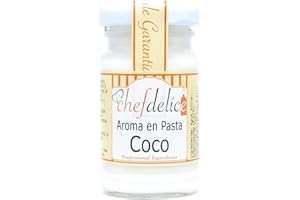 VWPEYY Aroma de coco en pasta emulsionada 50g de Chefdelice