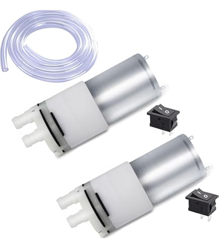 YOSOO Pompe à Membrane Micro Pompe à Diaphragme 1/2po De Pulvérisateur