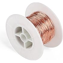 Filo Di Rame T2 Non Smaltato 0.5mm X 50m - Per Elettricit&agrave;, Bigiotteria, Giardinaggio, Saldatura