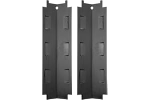 TOMOTATO 2 Pezzi Tende Termiche per Grill, Tende Termiche Universali di Ricambio in Acciaio Inossidabile per Grill a Gas, Parti di Ricambio per Barbecue Domatore di Fiamma