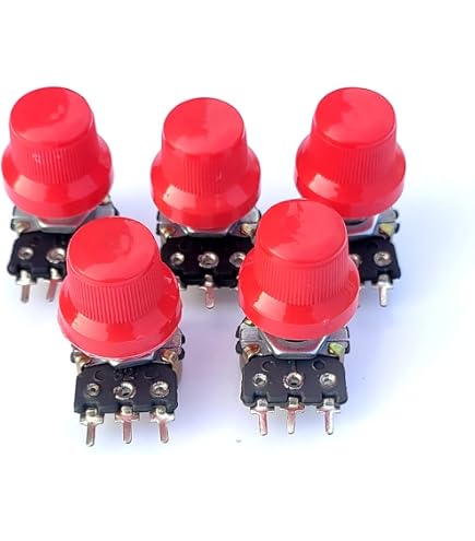 Lot De 5 Potentiomètres Multi-tours WXD3-13-2W 10K Ohm - Précision Et Fiabilité Pour Électronique