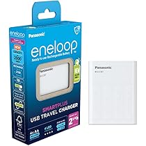 Caricabatterie Eneloop SmartPlus - Ricarica 4 Batterie AA/AAA In 1,5 Ore Con 4 Batterie Incluse - Foto 14