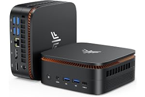 NiPoGi Pinova P1 Mini PC W-11 pro, AMD Ryzen Embedded R2544 Mini Computer (Βeats 3500/4300U/10110U, Up to 3.7GHz), 16GB RAM 256GB M.2 SSD, Triple 4K Display, WiFi/BT/for Business Home Office Mini PC