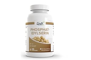 ‎ZEC+ Zec+ Nutrition Health+ Phosphatidylserin - 120 Kapseln mit 100 mg Phosphatidylserin pro Kapsel, aus Soja, für Konzentration und Gedächtnis, Made in Germany