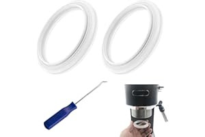 aiyraa für Dichtung Ersatzteile, Dichtungsring für Delonghi Dedica EC680, EC685, EC820, EC850, EC860, Siebträgermaschine Dedica Style, Brühkopfdichtung, Kompatibel mit Delonghi 685 Kaffeemaschine