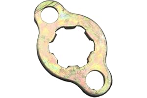 D DOLITY Piastra fermo Corona Anteriore Fermaglio Pignone 17mm Duro Metallo Per Quad Bike